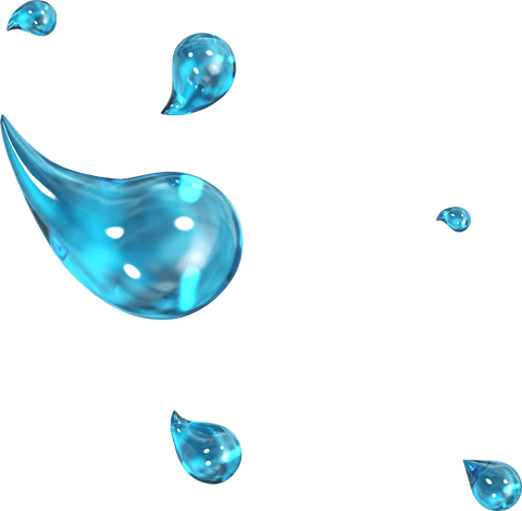 shiny transparent blue water drops floating - Download Free Stock Videos Pikwizard.com