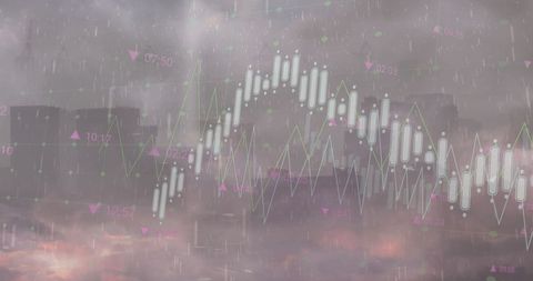 Digital Data Analytics Concepts with Cloud and Urban Elements