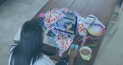 Creative Digital Collaboration with Holographic Display