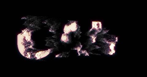 Futuristic Ukrainian Hryvnia Symbol in Digital Motion