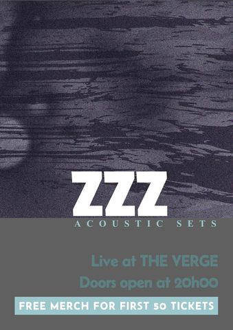 zzz acoustic sets concert announcement with abstract design - Download Free Stock Templates Pikwizard.com