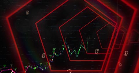 Futuristic Data Analysis with Dynamic Graphs and Geometric Patterns