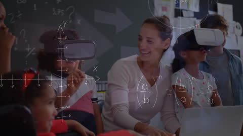 Virtual Reality Enhancing Mathematics Education Classroom Technology