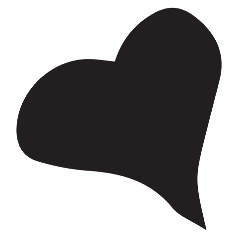 Black Heart Silhouette on Transparent Background for Love Themes - Download Free Stock Videos Pikwizard.com
