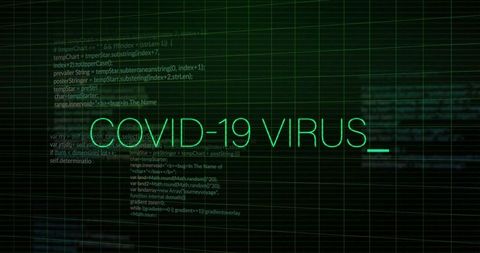 Covid-19 virus warning over code matrix