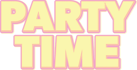 Party Time Neon Text on Transparent Background - Download Free Stock Videos Pikwizard.com