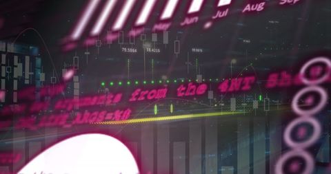 Abstract Digital Data with City Traffic in Background - Download Free Stock Images Pikwizard.com