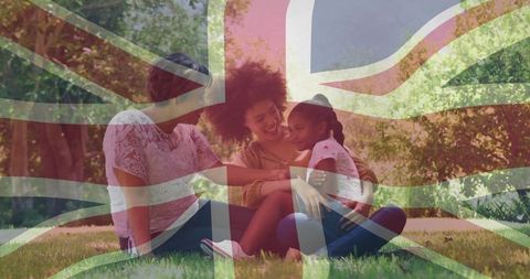 Multigenerational Family Bonding in Sunlit Park