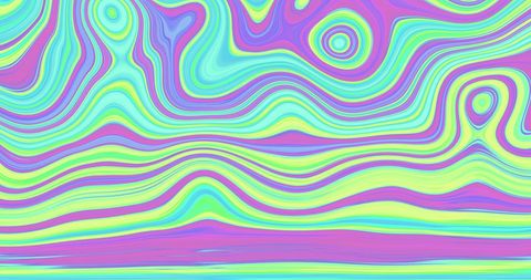 Abstract Fluid Swirls in Vibrant Purple and Green Tones - Download Free Stock Images Pikwizard.com