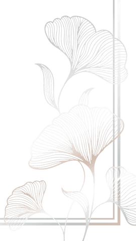 transparent vector ginkgo leaves with metallic gradient frame design - Download Free Stock Videos Pikwizard.com