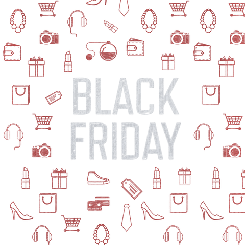 Transparent Black Friday Text with Shopping Icons - Download Free Stock Videos Pikwizard.com