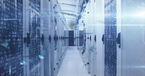 High-Tech Data Processing Fusion of Business Technology - Download Free Stock Images Pikwizard.com