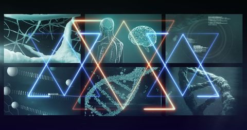 Futuristic Medical Research with Neon Light Effects - Download Free Stock Images Pikwizard.com