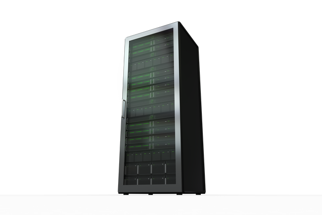 Illustration of Server Rack on Transparent Background for Computing and Networking - Download Free Stock Videos Pikwizard.com