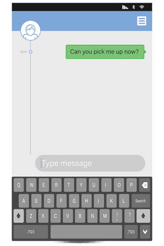 smartphone chat interface with text on transparent background - Download Free Stock Videos Pikwizard.com
