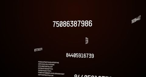 Dynamic Numbers and Data Processing on Brown Background - Download Free Stock Images Pikwizard.com