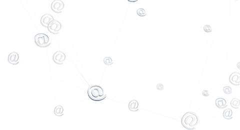 Digital Network Nodes with At Symbols on Transparent Background - Download Free Stock Videos Pikwizard.com