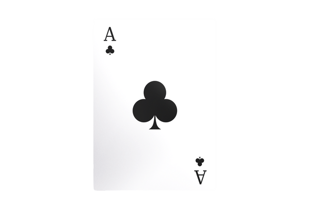 Transparent Ace of Clubs Card Isolated Image with Shadow - Download Free Stock Videos Pikwizard.com