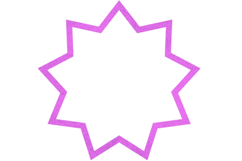 transparent purple geometric star outline vector design - Download Free Stock Videos Pikwizard.com
