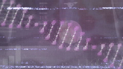 Abstract Digital Business Analytics Background