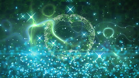 Digital Brain Animation with Animated Light Spots