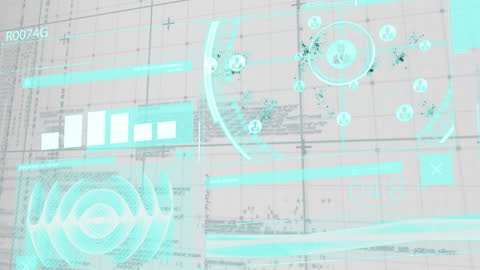 Digital Interface with Data Visualization