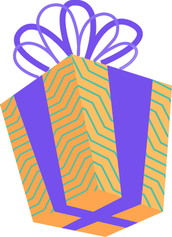 transparent 3d hexagonal gift box with vibrant patterns - Download Free Stock Videos Pikwizard.com