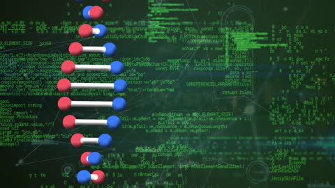 Digital Interface Concept Merging Genetics and Data Processing