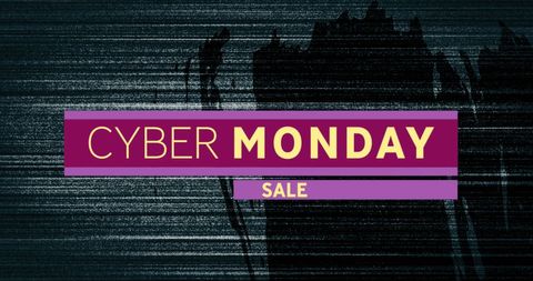 Cyber Monday Sale Banner on Distressed Blue Background - Download Free Stock Images Pikwizard.com