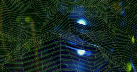 Abstract Global Network with Blue Lights on Dark Background - Download Free Stock Images Pikwizard.com