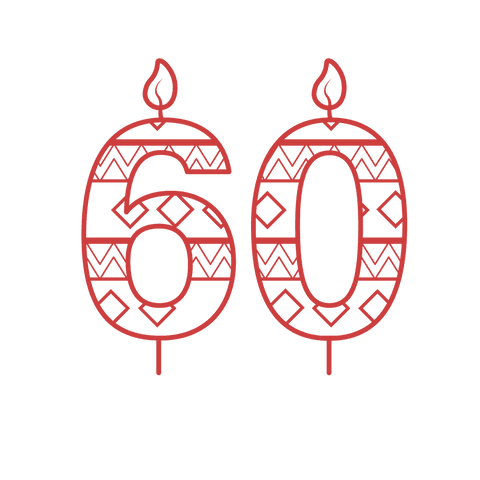decorative number 60 with flames on transparent background - Download Free Stock Videos Pikwizard.com