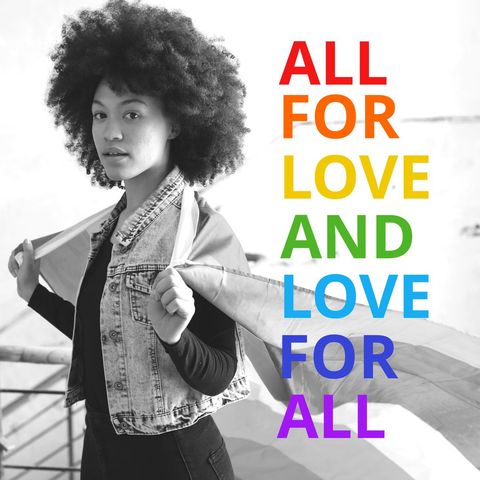 Pride Celebration with Inspiring Message