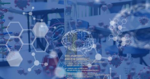 Digital Data Processing Over Laboratory For Modern Medical Advancements - Download Free Stock Images Pikwizard.com