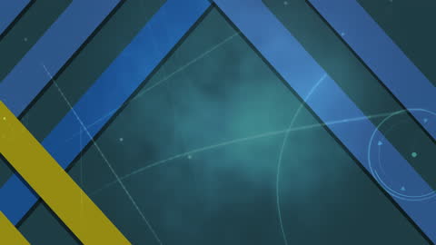 Abstract Geometric Overlay with Digital Connections