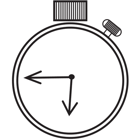 transparent timer icon illustration with black design - Download Free Stock Videos Pikwizard.com