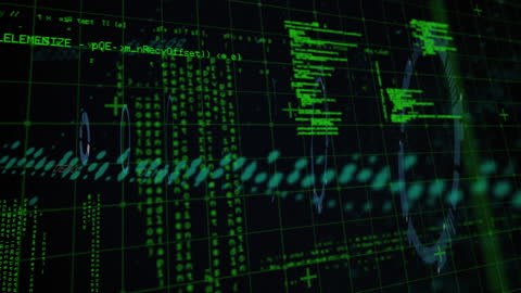 Digital Codes and Graphs Hologram in Dynamic Visualization