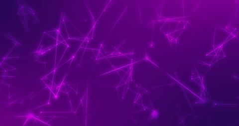 Futuristic Digital Network on Vibrant Purple Background - Download Free Stock Images Pikwizard.com