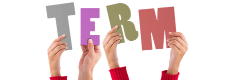 Hands Holding Word 'TERM' on Transparent Background - Download Free Stock Videos Pikwizard.com