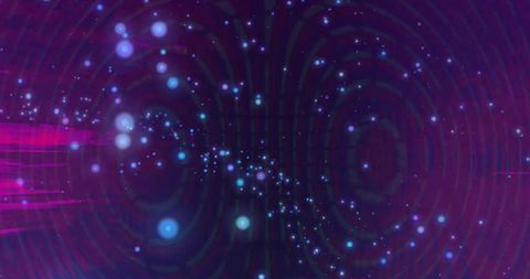 Digital Fantasy: Glowing Neural Network - Download Free Stock Images Pikwizard.com