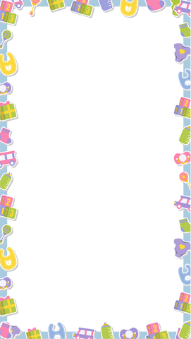 colorful baby themed transparent border infant decorations - Download Free Stock Videos Pikwizard.com