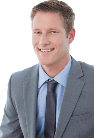 Happy Businessman Smiling Against Transparent Background - Download Free Stock Videos Pikwizard.com