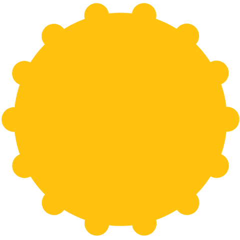 Yellow Circle with Text Space on Transparent Background - Download Free Stock Videos Pikwizard.com