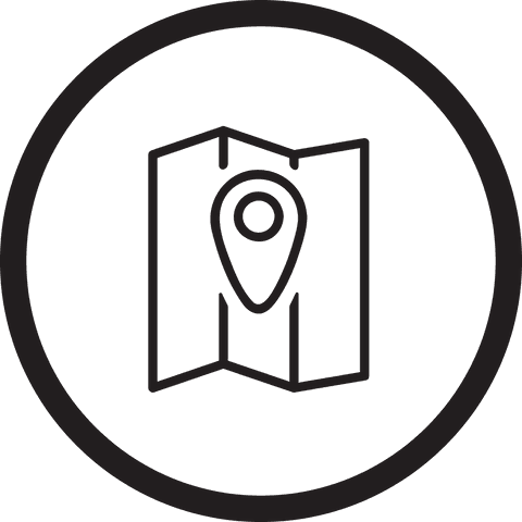 minimalist transparent map pin illustration in monochrome - Download Free Stock Videos Pikwizard.com