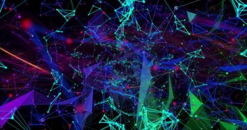 Digital Network and Connectivity Springing Alive in Cyberspace