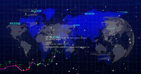 Digital Global Data Processing and Network Connection