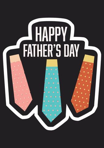 Vibrant Ties for Father's Day Celebration
