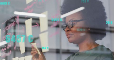 African American Professional Notes on Networking with Digital Data Overlays