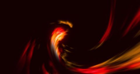 Abstract Dynamic Glowing Light Wave on Dark Background - Download Free Stock Images Pikwizard.com