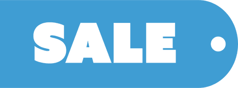 Transparent Blue Tag with Bold 'SALE' Text for Retail Promotion - Download Free Stock Videos Pikwizard.com