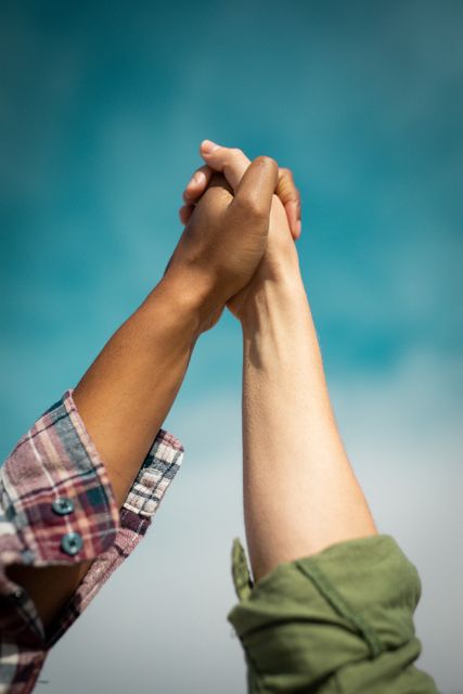 Hand of diverse female friends touching each other - Download Free Stock Photos Pikwizard.com